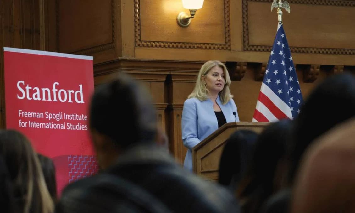 Čaputová nastúpila na Stanford, jej šéf má kontakty v Bielom dome!