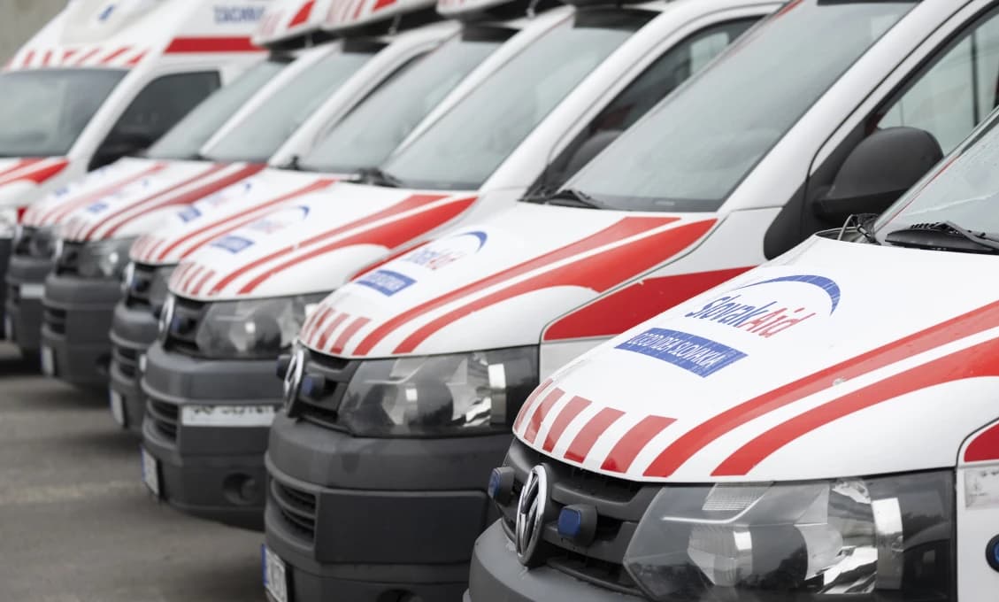 Slovensko darovalo Ukrajine flotilu záchranárskych vozidiel