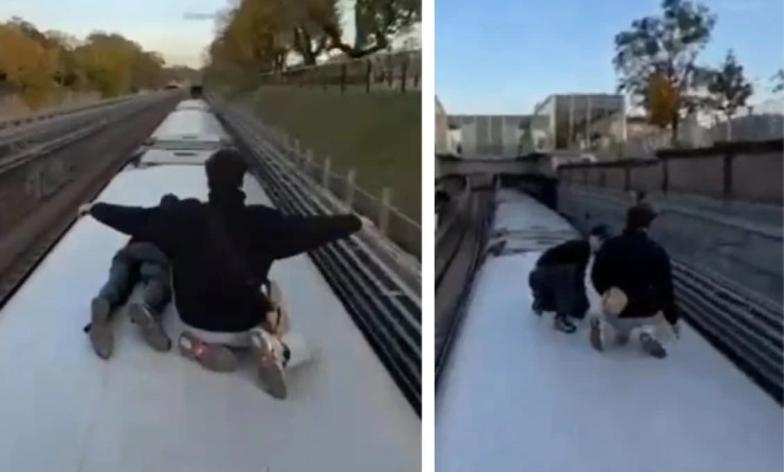 ŠOKUJÚCE VIDEO! Česi sa viezli na streche metra, teraz bojujú o život