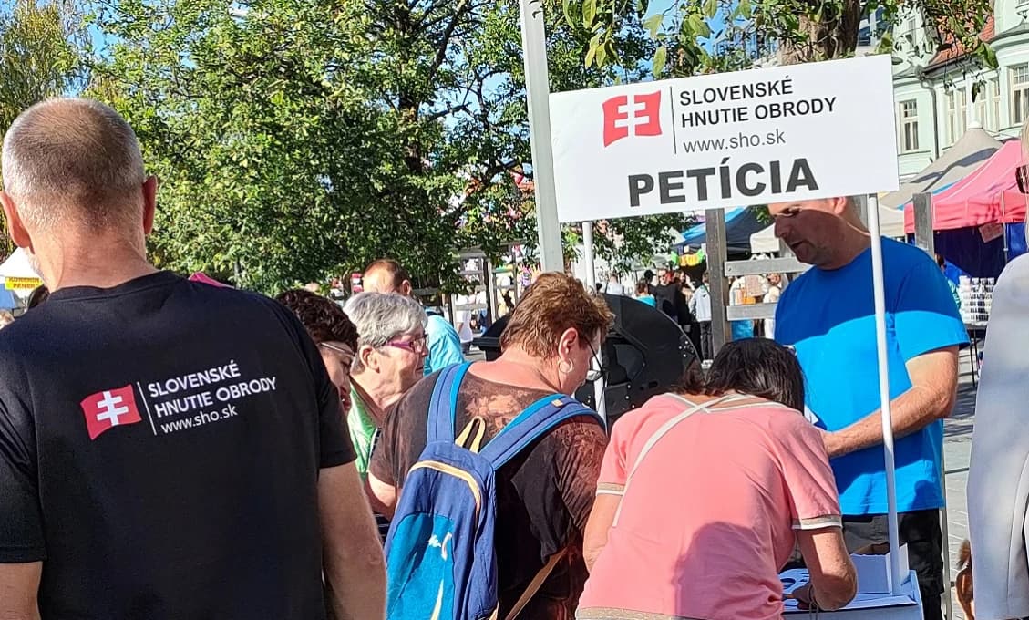 Petícia za vyhlásenie referenda: SHO má k dispozícii už vyše 100-tisíc podpisov