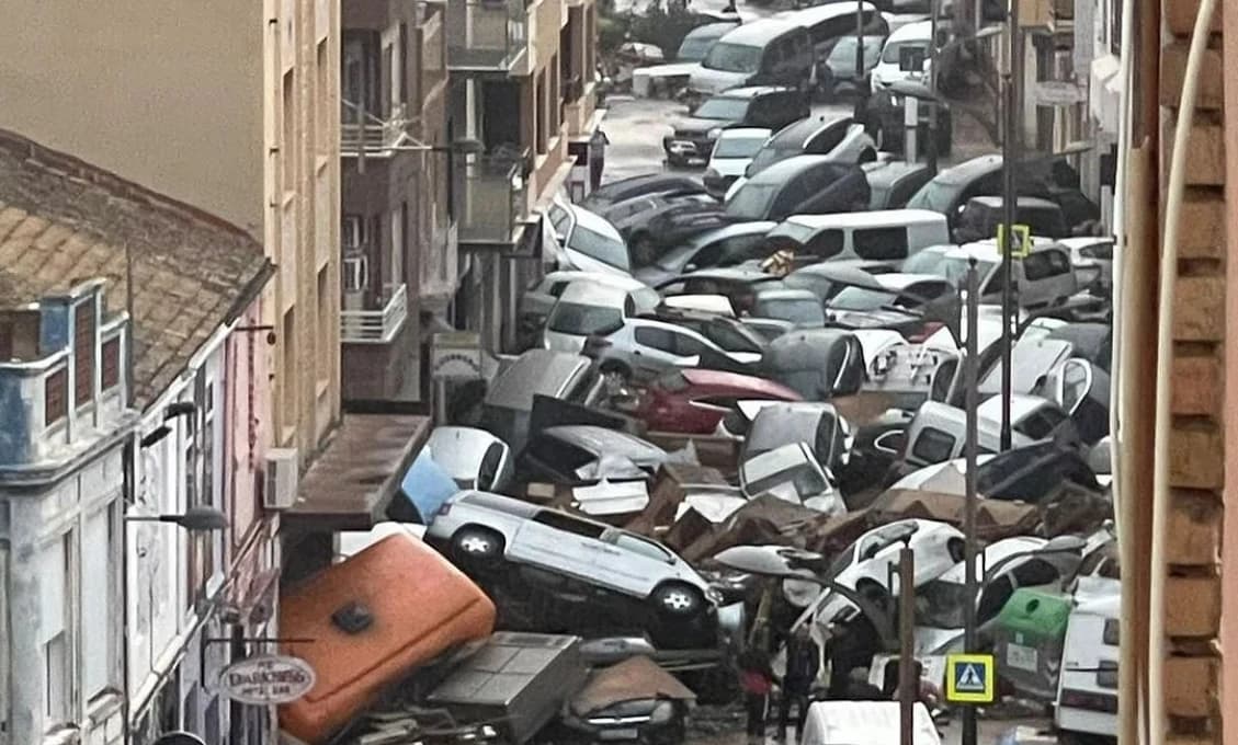 Po Valencii zasiahli výdatné dažde a záplavy aj Katalánsko