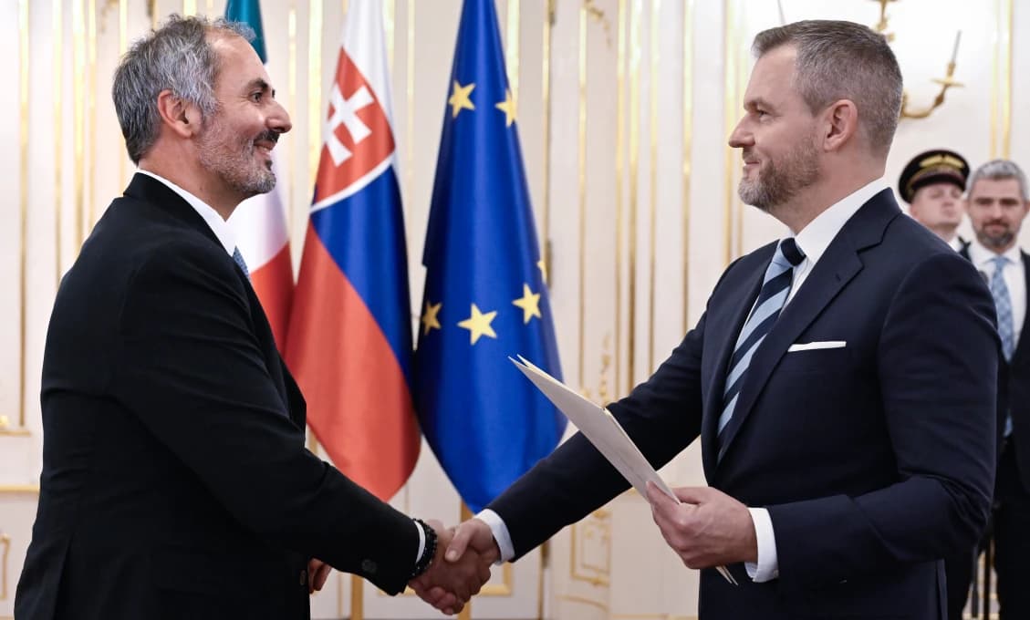 Slovensko má nového talianskeho veľvyslanca