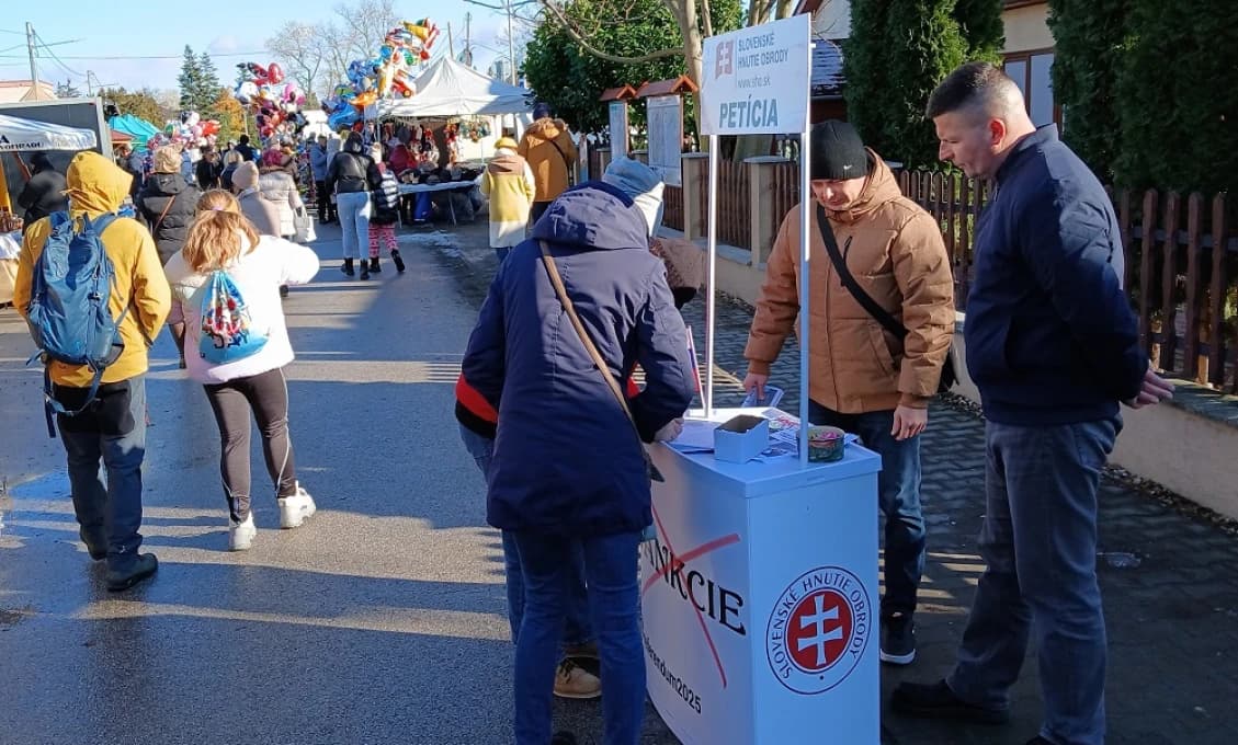SHO má k dispozícii už viac ako tretinu podpisov, ktoré sú potrebné na to, aby prezident Pellegrini vyhlásil celoštátne referendum