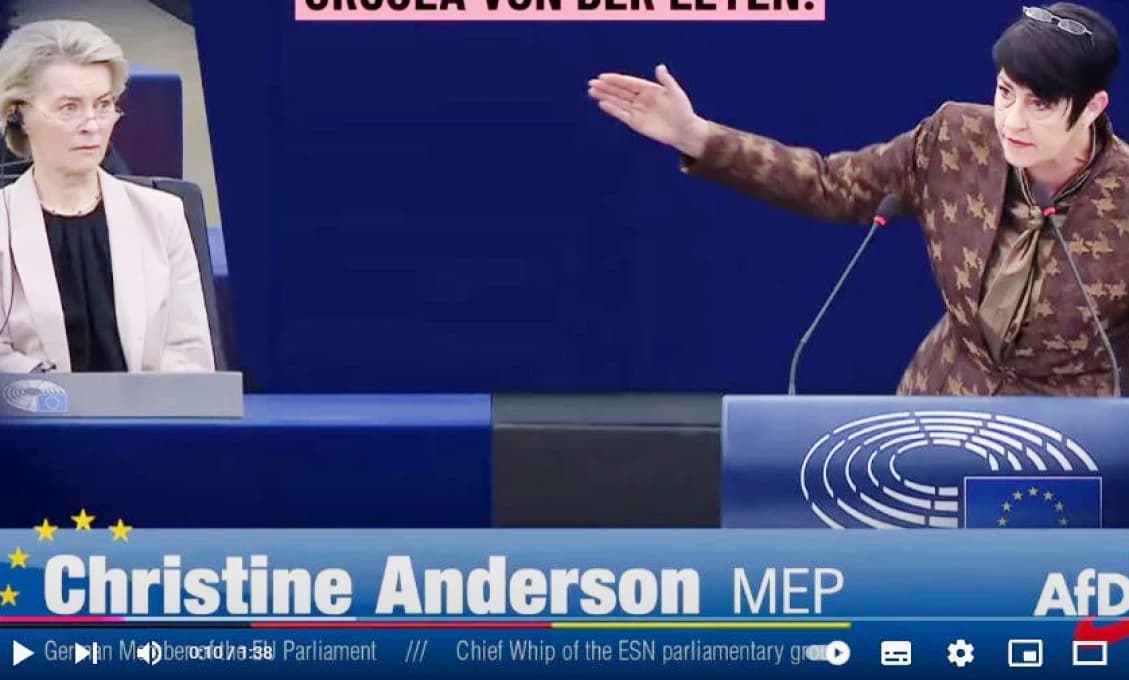 Europoslankyňa Leyenovej - ste skorumpovaná až do špiku kostí