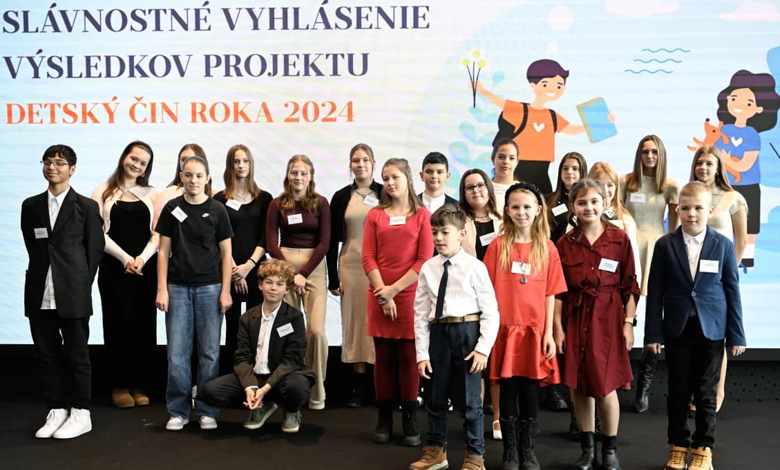 Detským činom roka ocenili aj dievča, ktoré oživilo svoju trojročnú sestru