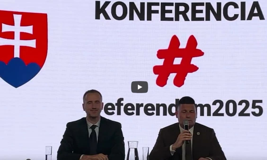 Tlačová beseda: Referendum2025 - Slovensko bez sankcií!