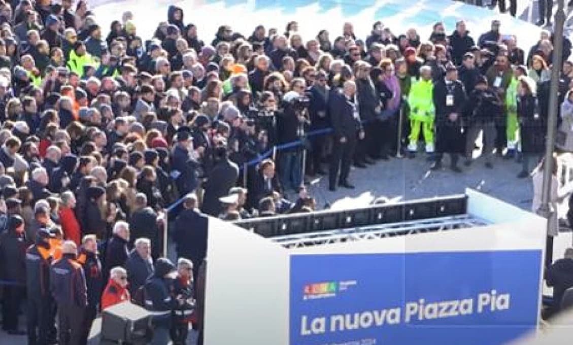 Vo Vatikáne otvorili novú pešiu zónu