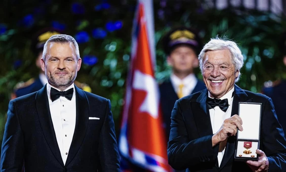 Juraj Kukura prehovoril po prevzatí ocenenia od prezidenta Pellegriniho
