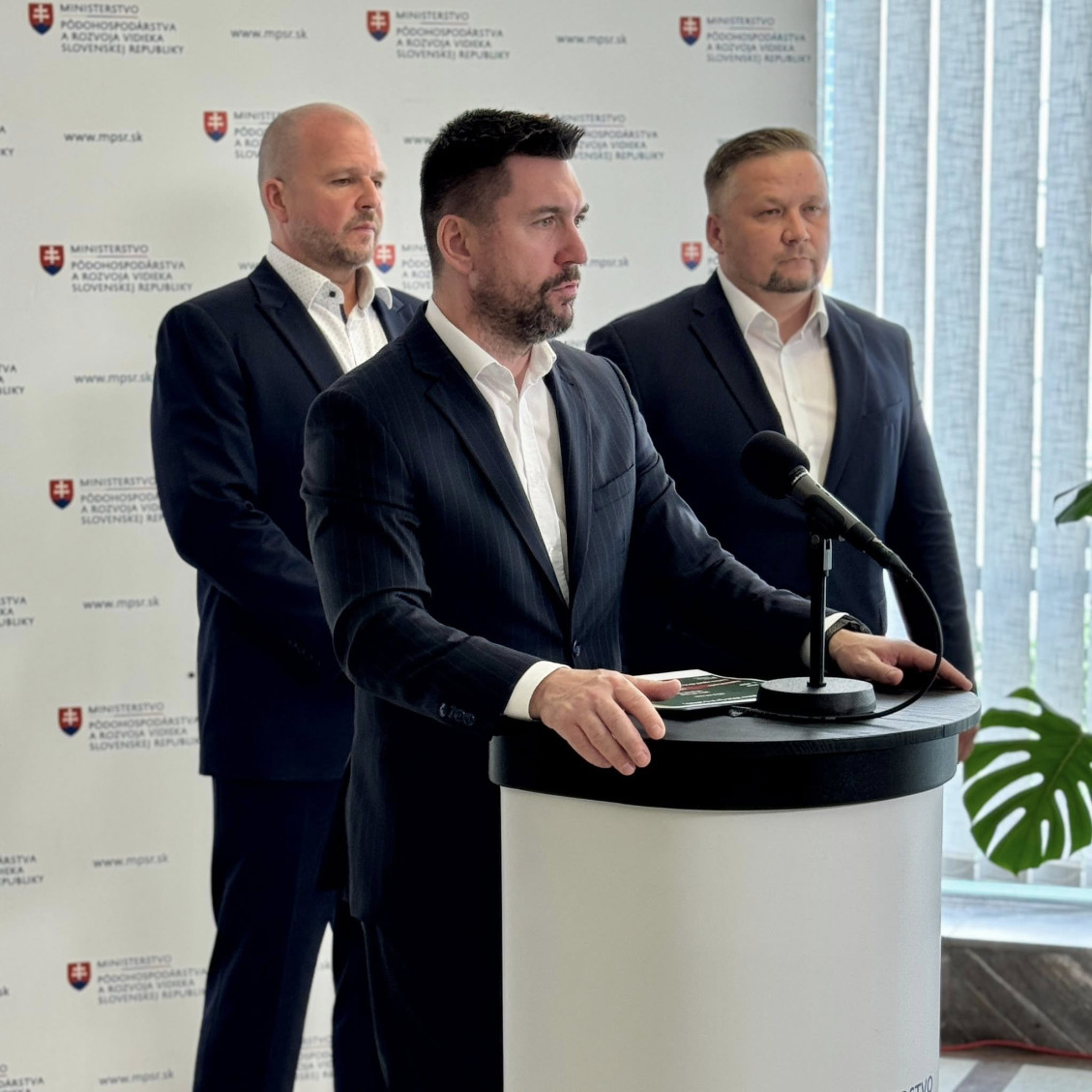 Minister pôdohospodárstva Richard Takáč