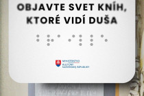 Súčasťou sprievodných programov bola aj prezentácia Slovenskej knižnice pre nevidiacich Mateja Hrebendu v Levoči.