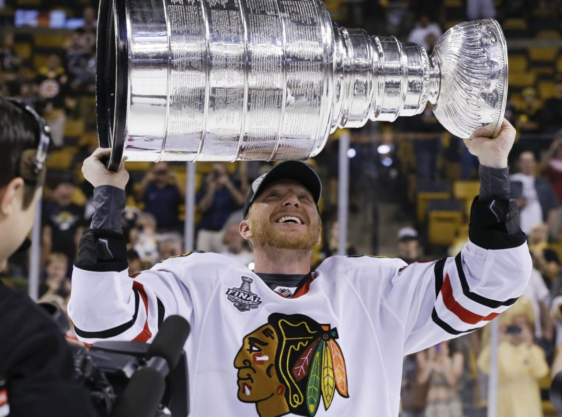 Marián Hossa na archívnej snímke z r. 2013