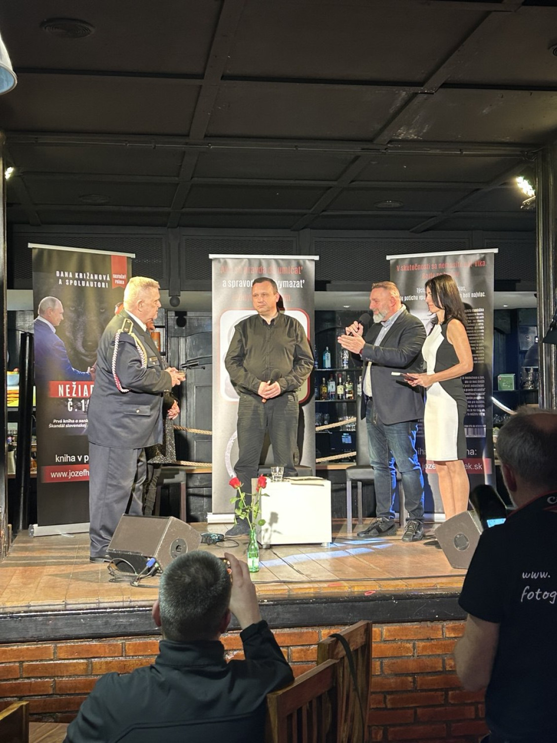 Krst knihy Nežiaduci 1205