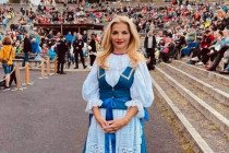 Ministerka kultúry Martina Šimkovičová na festivale Východná, 202