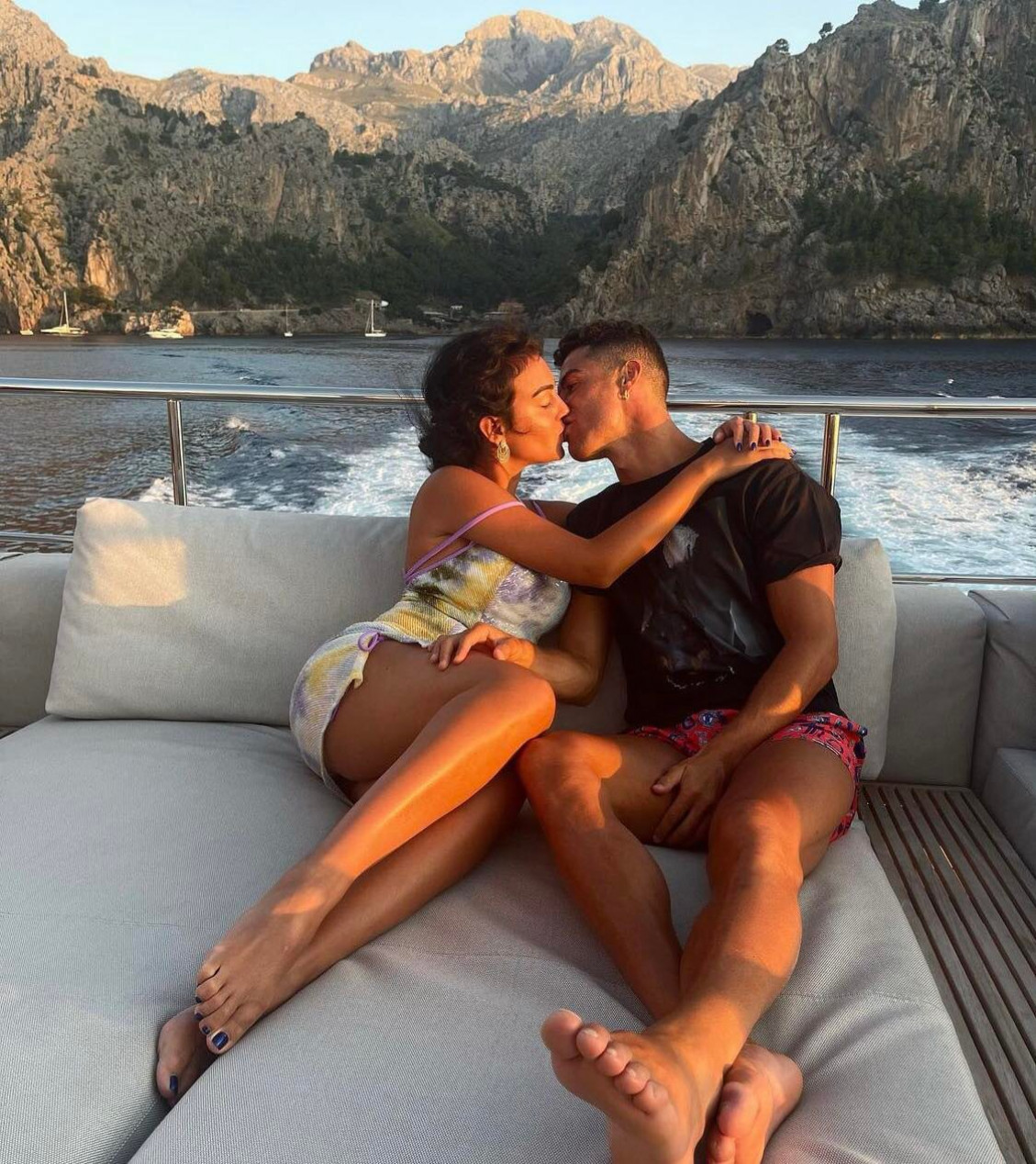 Cristiano Ronaldo a jeho priateľka Georgina