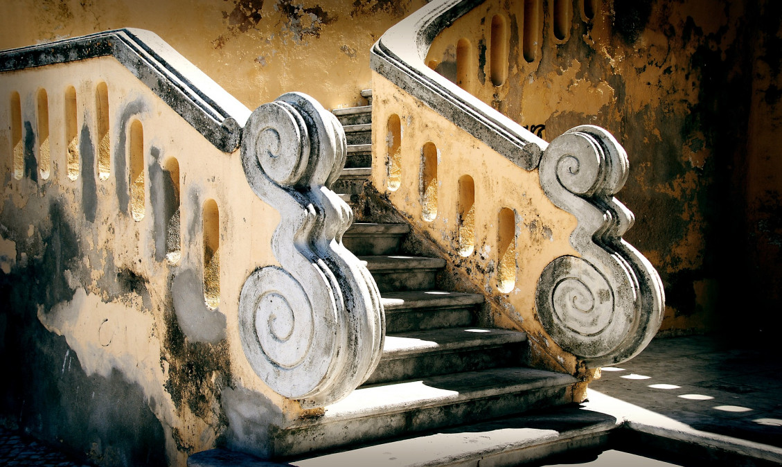 garadiče - schody