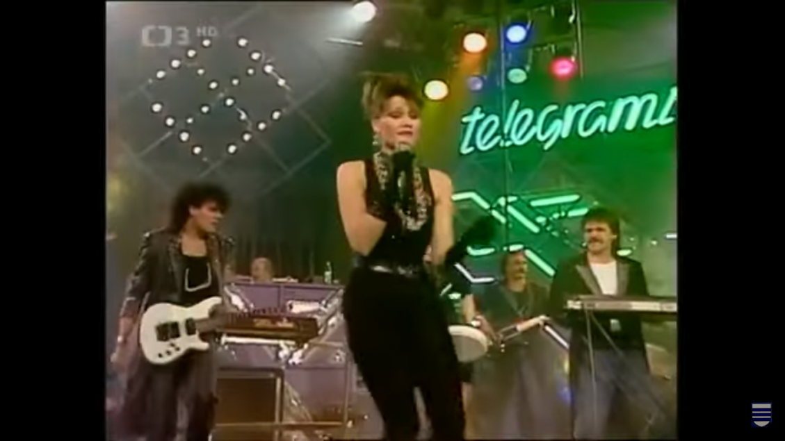 Júlia Hečková v roku 1985