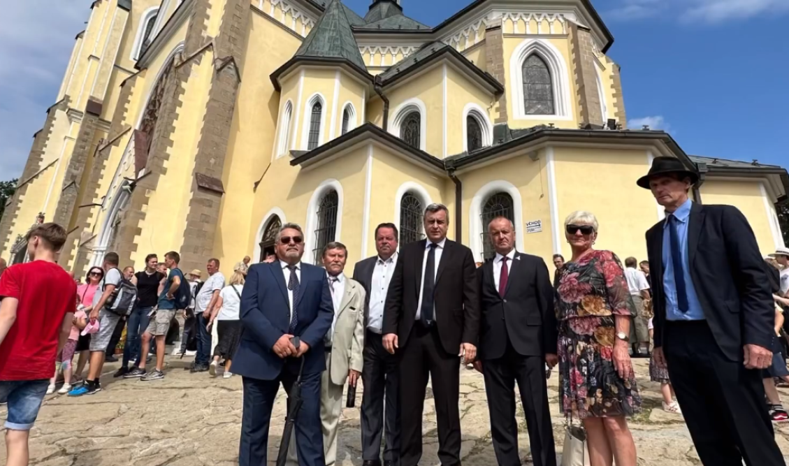 Andrej Danko na púti na Mariánskej hore v Levoči