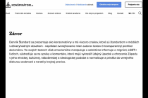 Dôvody, prečo bol denník Štandard zaradený na stránku Konšpirátori.sk